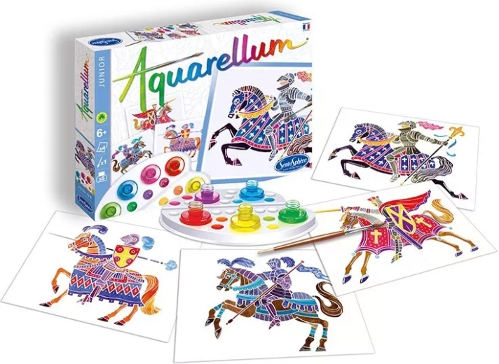 Sentosphere watercolor creative set junior knights