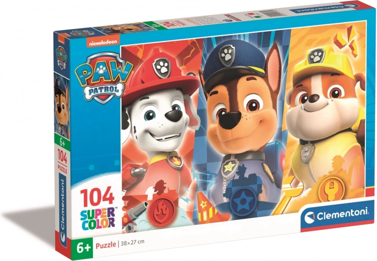 Clementoni PAW PATROL tematiskā puzle (104 gabaliņi)
