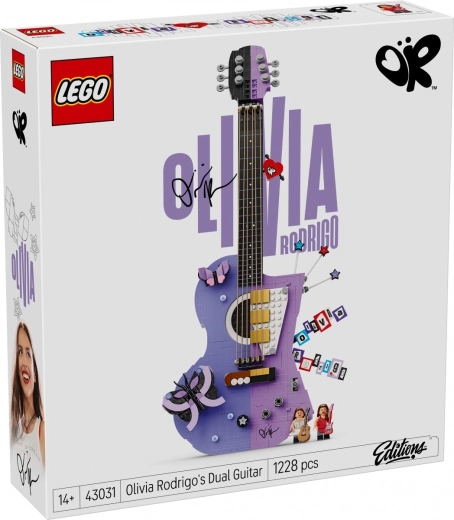 LEGO Editions Music Olīvijas Rodrigo dubultā ģitāra