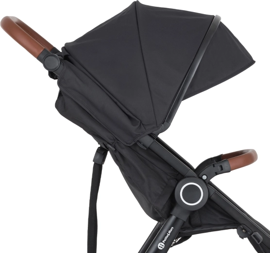 Petite&Mars jumtiņš ratiņiem Street+ un Street2 Perfect Black