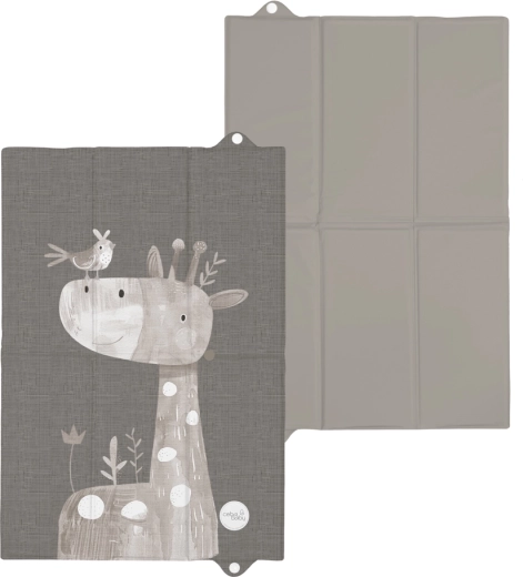 Ceba Baby ceļojumu pārtinamais paliktnis Basic Friendly Giraffe 60 × 40 cm