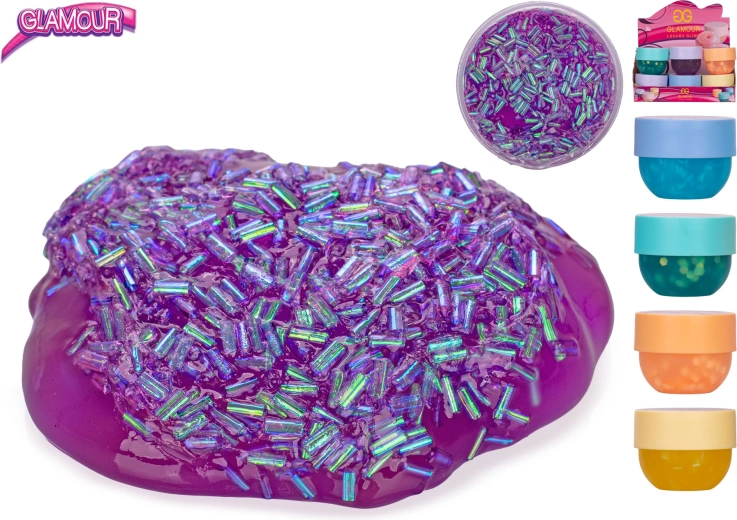 Glamour kristāliskais gļots trauciņā 160 ml (6 krāsu mikss)