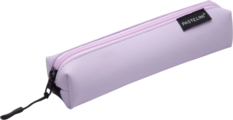 Pastelini šaurs penālis ar elastīgu siksnu, violets