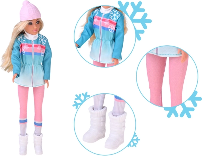 Winter clothing full of details