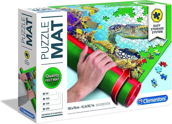 Rullējams paliktnis puzlēm CLEMENTONI 500–2000 gab. (105 × 78 cm)