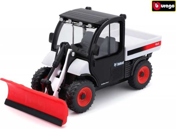 Bburago Farmland Bobcat Toolcat with Snow Plow 10 cm