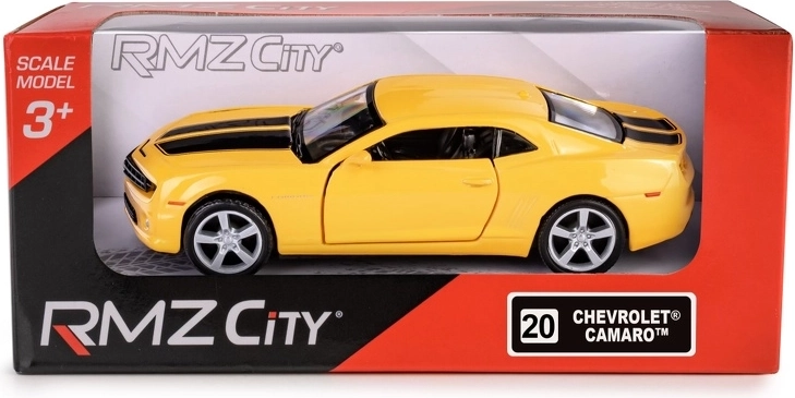 RMZ City Chevrolet Camaro 1:32 metāla modelis ar atpakaļuzvilkšanas mehānismu