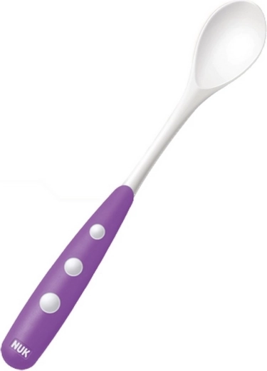NUK bērnu karotītes, 2 gab., violetas