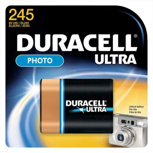 Lithium Battery 2CR5 6 V Duracell Ultra for Cameras