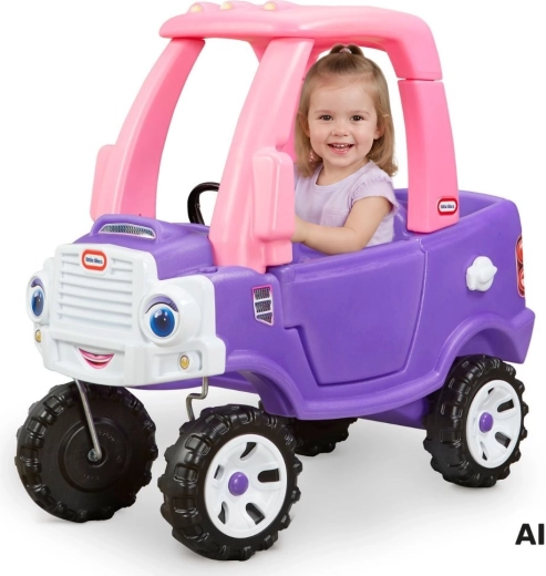Little Tikes bērnu līdzsvara skrejauto off-road auto rozā–violets