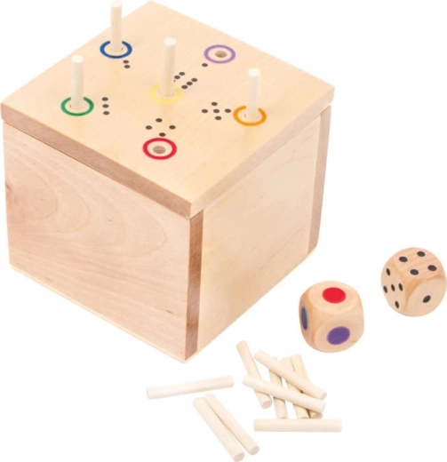 Small foot Wooden Dice Game