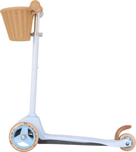 Stabila trīsriteņu konstrukcija pirmajiem braucieniem