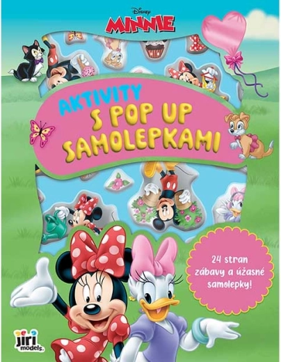 Aktivitātes ar pop-up uzlīmēm Minnija
