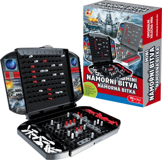 Studo Games Jūras kauja mini – kabatas stratēģiskā spēle