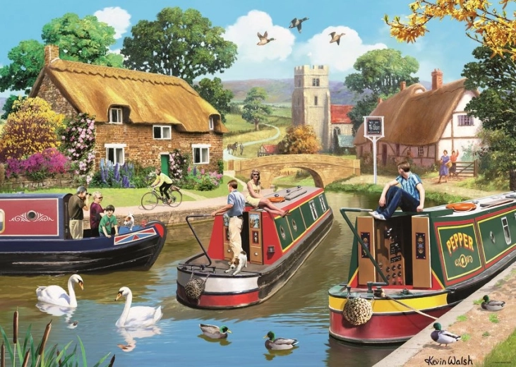 Ravensburger puzle Mierīgs kruīzs 1000 gabaliņi