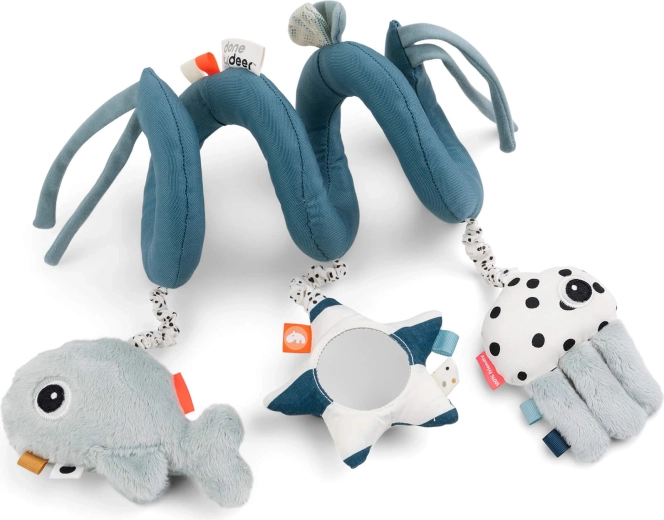 Done by Deer aktīvā spirāle Sea friends zilā