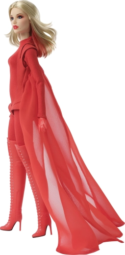 Ikoniskais sarkanais tērps ar apmetni