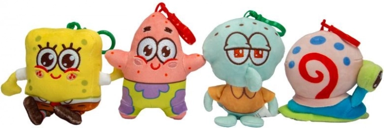 Plīša piekariņš Squishy SPONGEBOB SQUAREPANTS 10 cm