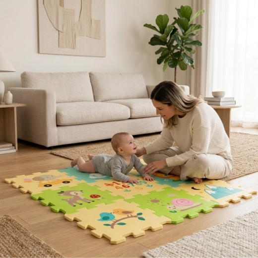 A soft and safe place for first movements