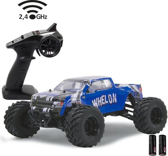 Jamara Whelon RC monster trucks 4WD 1:12 2,4 GHz ar Li-Ion akumulatoriem