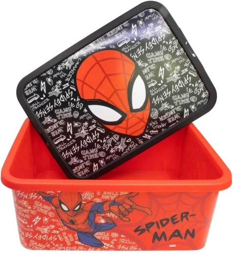 Spider-Man motīvs un praktisks 13 litru tilpums