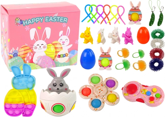 Easter set of 29 anti-stress fidget toys