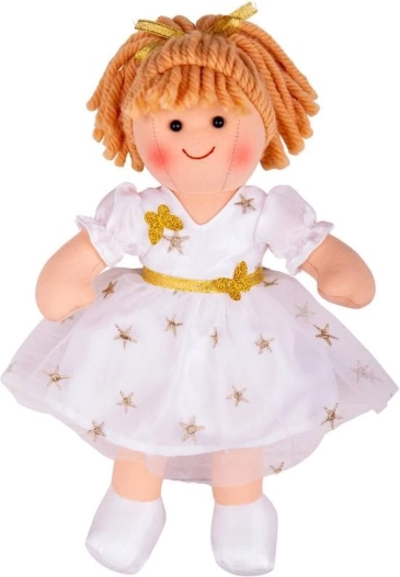 Bigjigs Toys auduma lelle Charlotte 28 cm