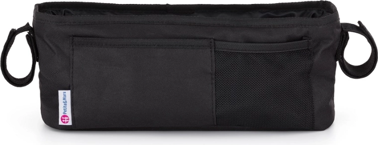 Ratiņu organizators Pocket Absolute Black PETITE&MARS