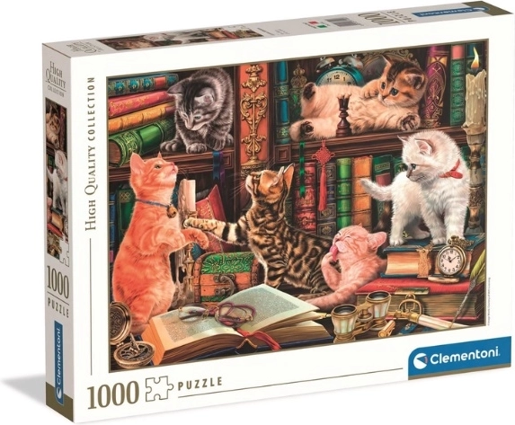 Clementoni High Quality puzle 1000 gabali Curious whiskers