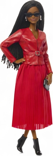 Milan street style in iconic red