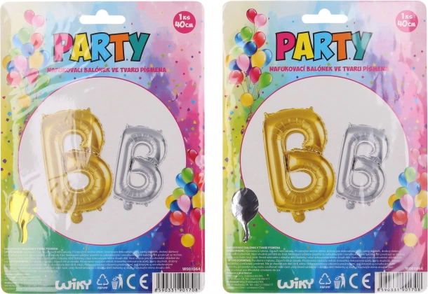 Piepūšams balons burts B 40 cm