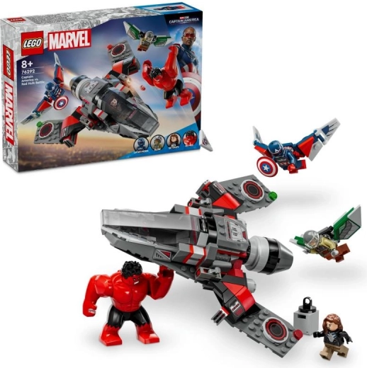 LEGO® Marvel 76292 Cīņa: Kapteinis Amerika pret Sarkano Halku