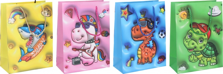 Gift Bag Children's Size L 31x40x12 cm