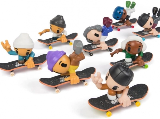 Tech Deck Sk8 Crew fingerbords ar figūriņu – dubultiepakojums