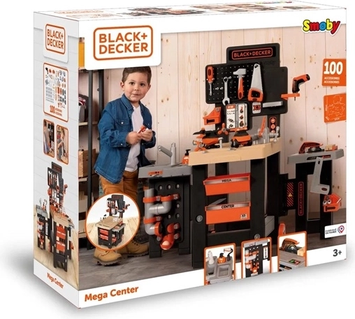 Smoby Black+Decker mega darbnīca
