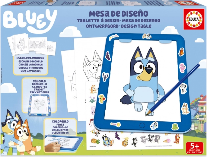 Zīmēšanas paliktnis Bluey