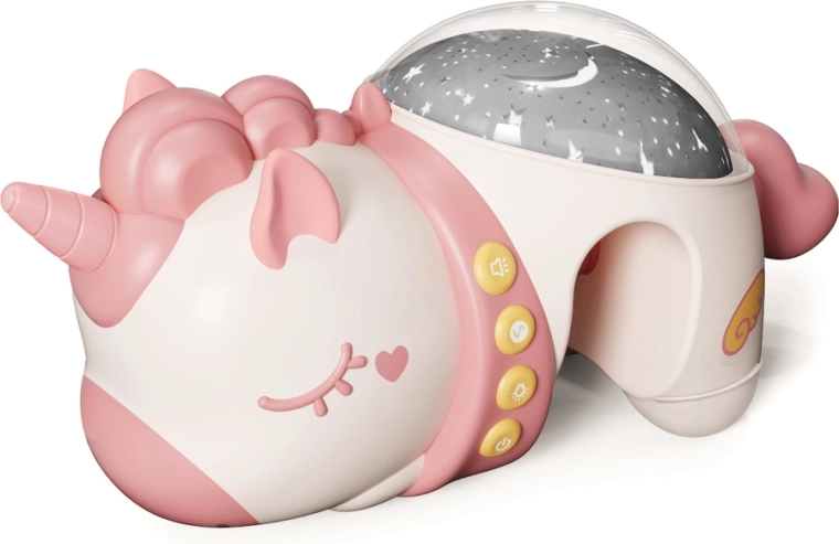 Chipolino gultiņas projektors ar melodijām Unicorn
