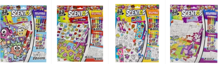 Scented drawing full of colors