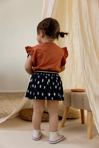 Polka-dot design for little fashionistas