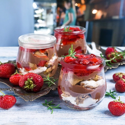 Ideal for desserts and “on-the-go” portions