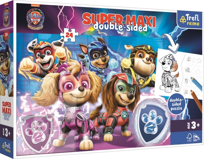 Puzle 24 gabali Super Maxi Ķepu patruļa