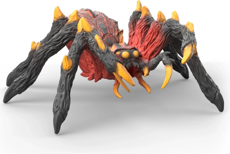 Lava tarantula as the main guardian
