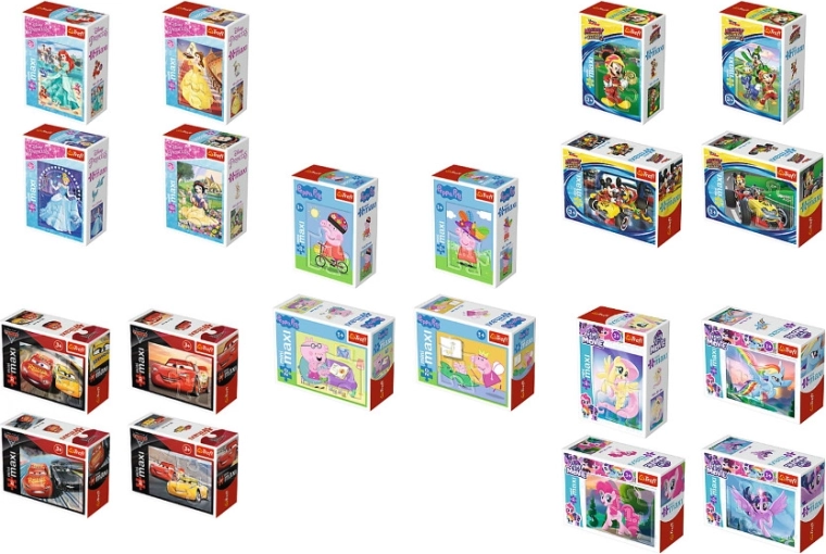 Puzzle Mini Maxi – krāsainas puzles pašiem mazākajiem, 20 detaļas