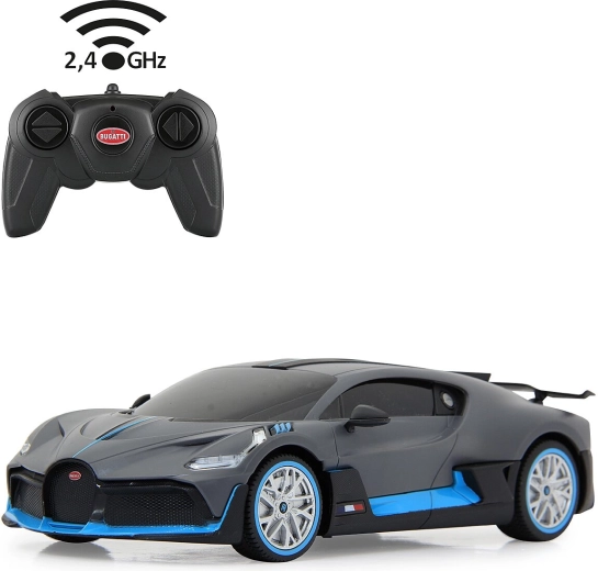 RC automašīnas modelis Bugatti Divo 1:24, pelēks