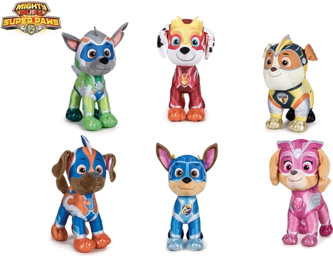 Plīša rotaļlieta PAW PATROL Super Mighty Pups 19 cm