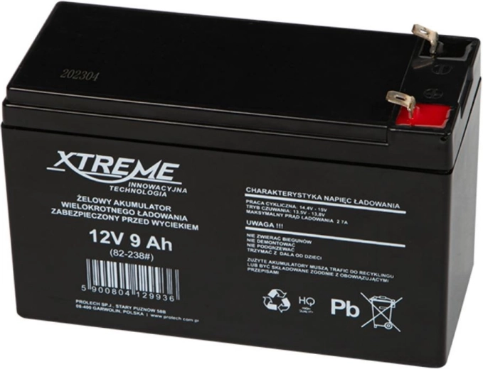 Gel Battery 12V 9Ah XTREME