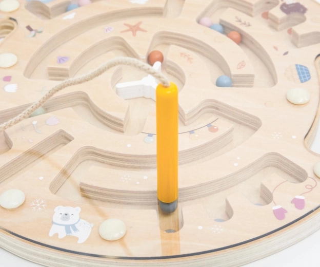 Safe wooden toy