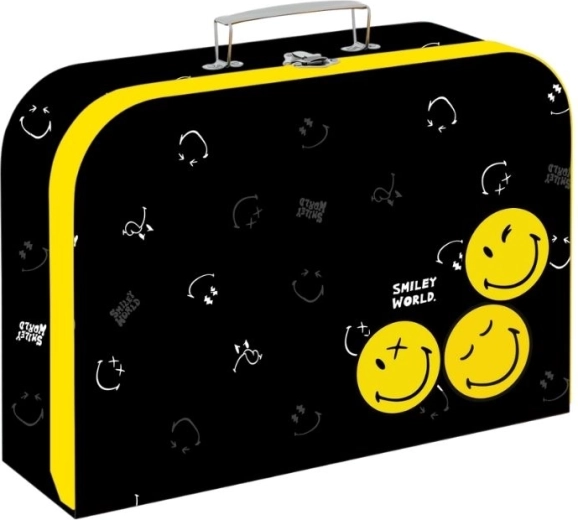 Laminēts koferītis 34 cm SMILEY WORLD