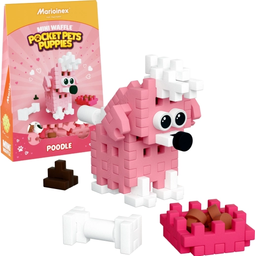Konstruktors Mini Waffle Pocket Pets – pūdelis