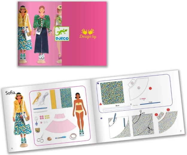 Instructions and templates for creating outfits
